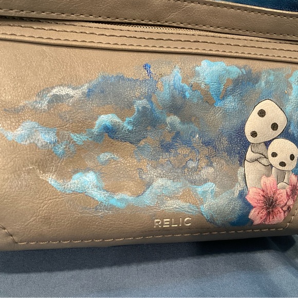 Relic, purse, gray, custom, Kodama, - Picture 3 of 6